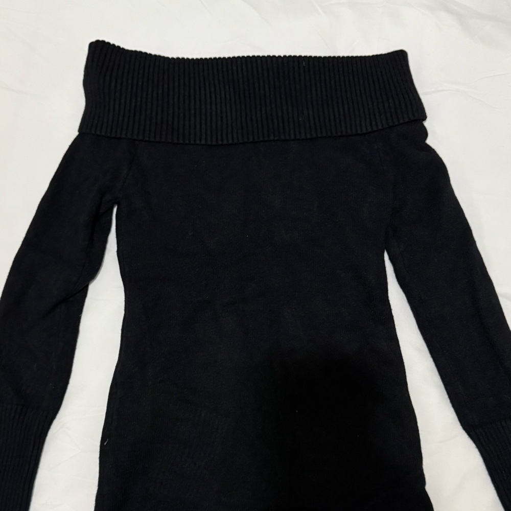 Edikted Off-Shoulder Black Romper